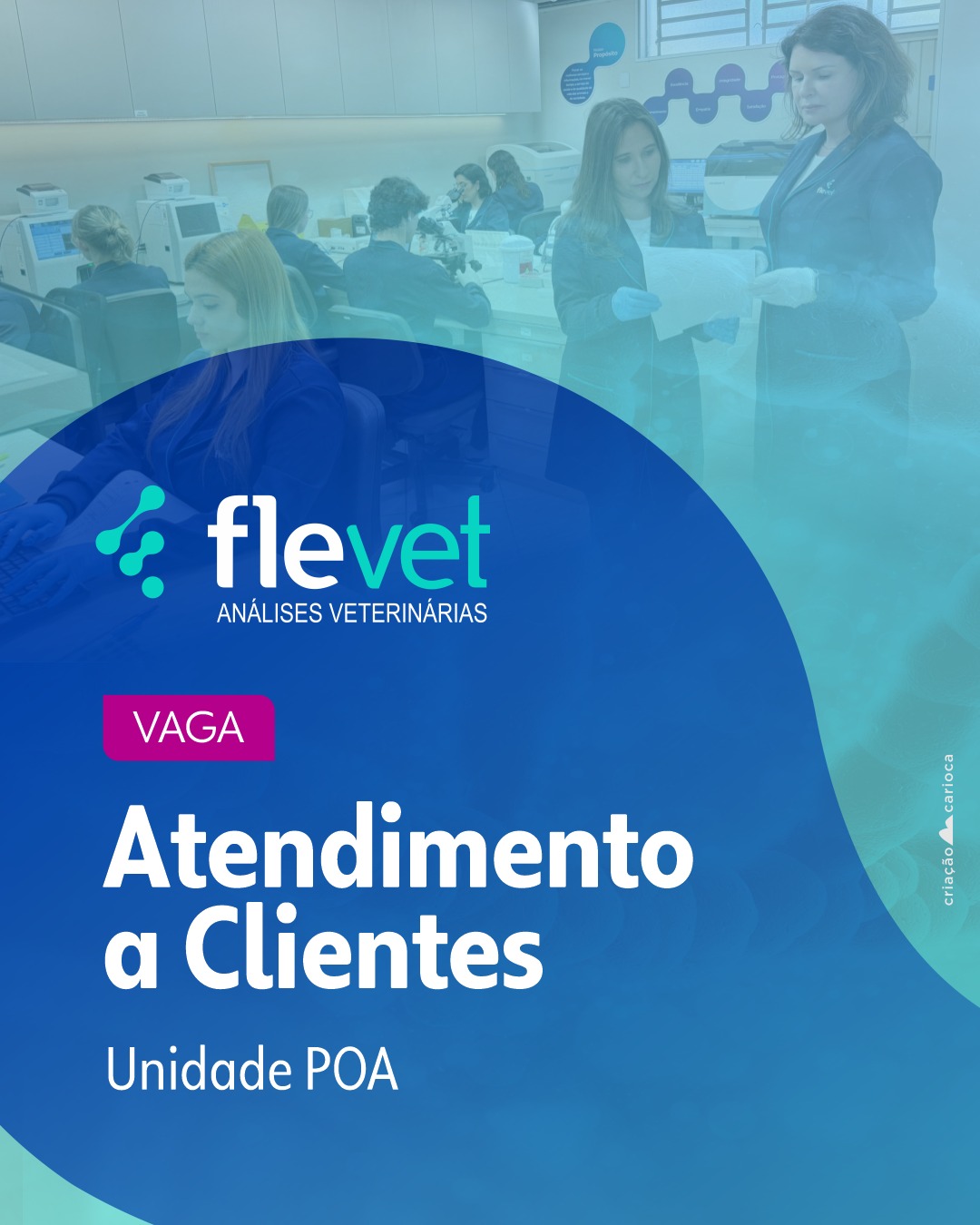 O Flevet abre vagas de Atendimento a Clientes para a unidade de Porto Alegre